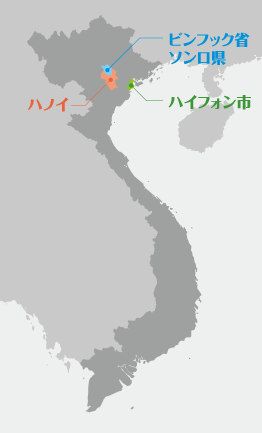 ベトナム地図