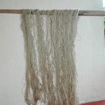 スパンシルク手紡ぎ糸