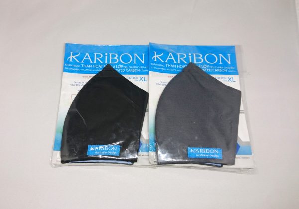 【KARIBON】洗って何度でも使える8層式活性炭布マスク（PM2.5対応）